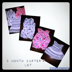 3 month Carter's  lot